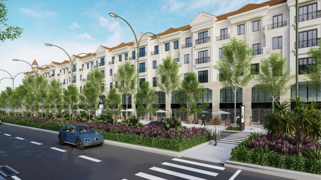 Khả năng kinh doanh với mẫu liền kề 2 mặt thoáng của dự án Hinode Royal Park