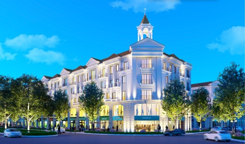 Phối cảnh phân khu thấp tầng dự án Hinode Royal Park