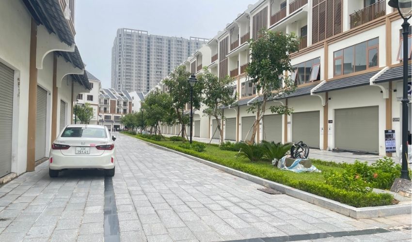 Các phân khu nhà phố liền kề Hinode Royal Park đã bàn giao nhà
